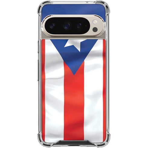 Puerto Rico Flag Pixel 9 Pro XL Clear Case
